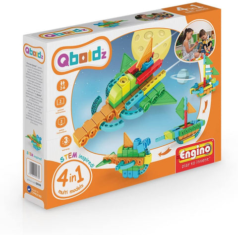 QB04B Engino Qboidz Four in One Nave espacial