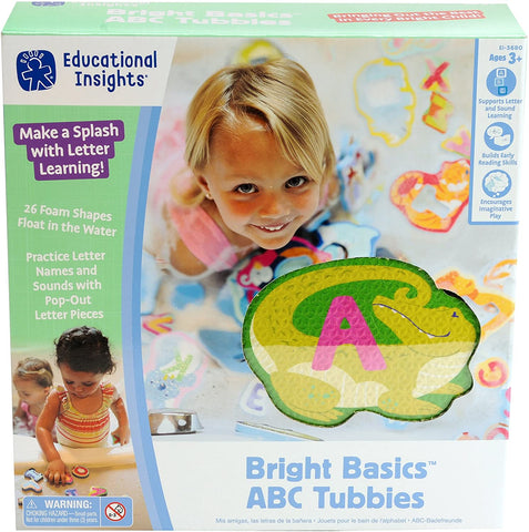 EI-3680 Educational Insights Bright Basics ABC Tubbies