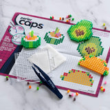 80-54655 Perler Caps 1000 Solid Top Fuse Bead Kit Food