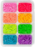 80-17553 Perler Caps Mini Tray bright colors  tray