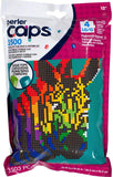 80-11147 Perler Caps Beads & Pattern Kit Zebra