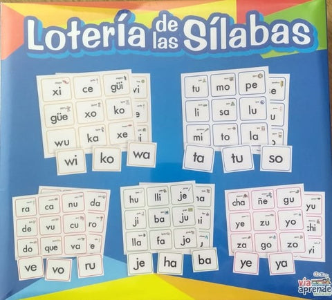 DI-203 Vía Aprende Lotería de las Sílabas