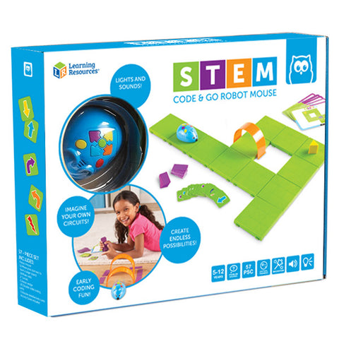 2272728311 Learning Resources STEM Code & Go Robot Mouse