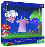 FD554145 Irish Fairy Door Fairy Clothes Line- Female