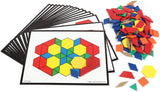 LER0335 Learning Resources Pattern Block Activity Set
