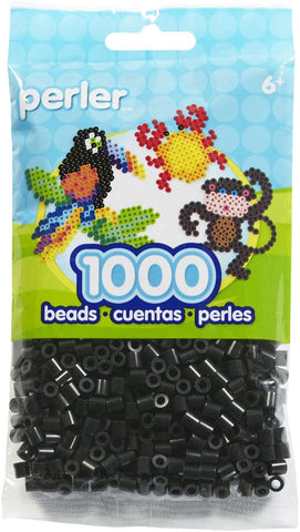 80-19018 Perler 1000 Beads Black
