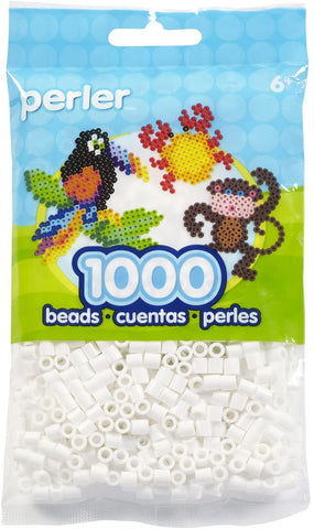 80-19001 Perler 1000 Beads White