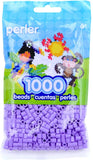80-19054 Perler 1000 Beads Pastel Lavender