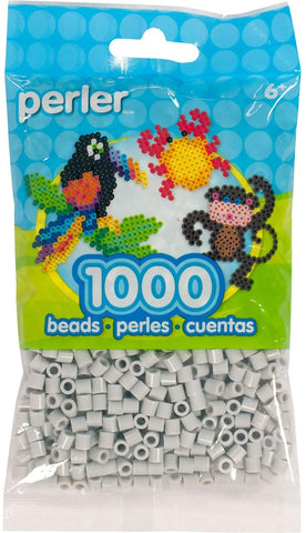 80-15181 Perler 1000 Beads Light Grey