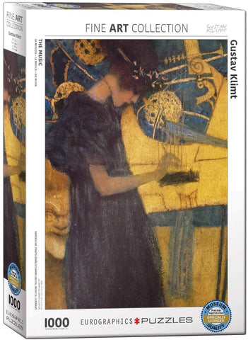 6000-1991 Eurographics The Music by Gustav Klimt