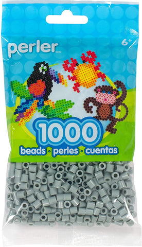 80-15206 Perler 1000 Beads Pewter