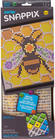 80-54488 Perler Snappix Folksy Bee