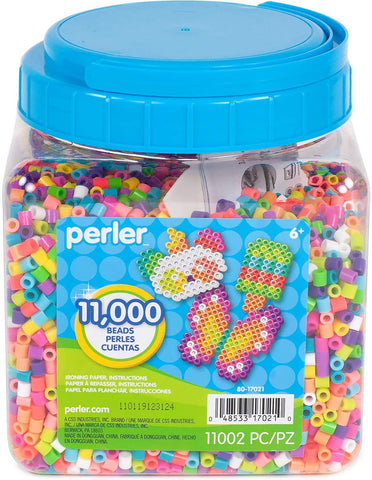 80-17021 Perler 11000 Beads jar