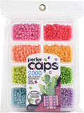 80-17553 Perler Caps Mini Tray bright colors  tray