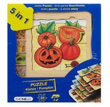 17051 Beleduc Five Layer Puzzle Pumpkin