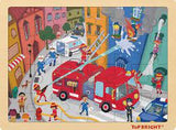 120395 Top Bright Wooden Puzzle Fire Fighting