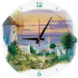 5005 Art Puzzle Clock & Frame Aegean Evening